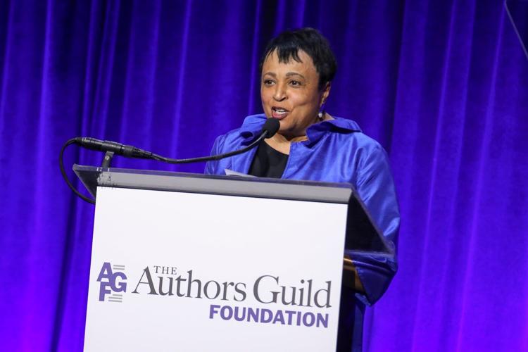 Former Librarian of Congress Carla Hayden cheered as she wins Authors Guild honor