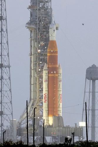 The Latest: Fueling begins as NASA aims to send 1st crew to the moon in 53 years