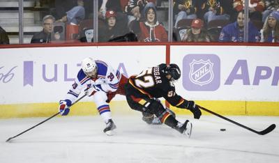 Calgary defenceman MacKenzie Weegar a standout as Flames edge New York Rangers 3-2