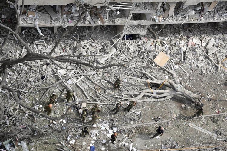 Photos show damage in Haifa and Tel Aviv in the latest Iranian missile barrage