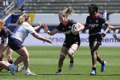 Canada women win again but face tougher task in downing Springboks in rugby test