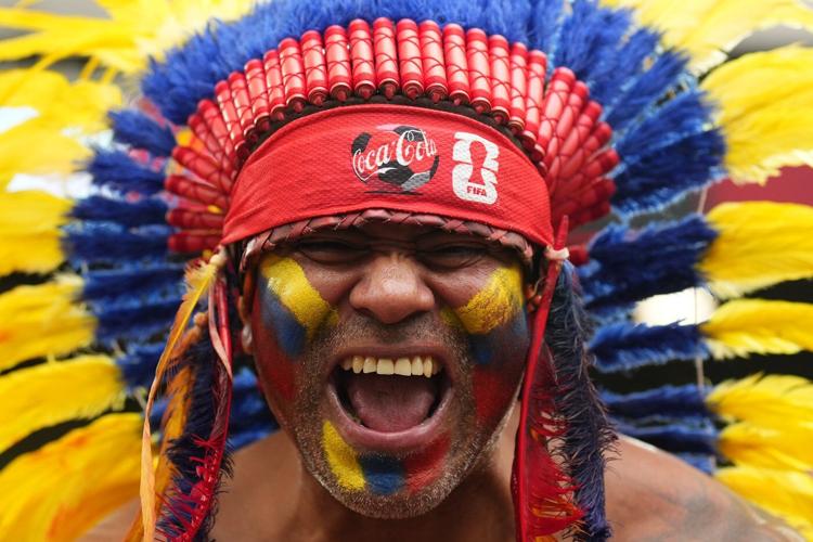 Colombia fans swamp Vancouver for city's last hurrah at World Cup