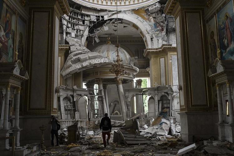 Angry Russia refuses to speak at UN meeting on its attacks on Ukraine's key port city of Odesa.