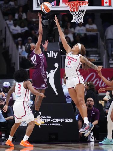 Austin's free throws lifts Mystics past Tempo 68-65 in Toronto's regular-season debut
