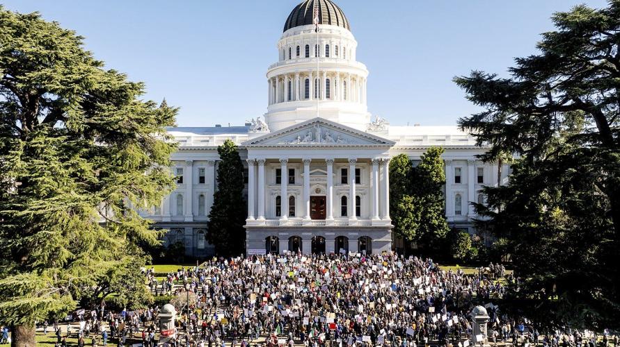 Protesters in cities across the US rally against Trump's policies, Project 2025 and Elon Musk