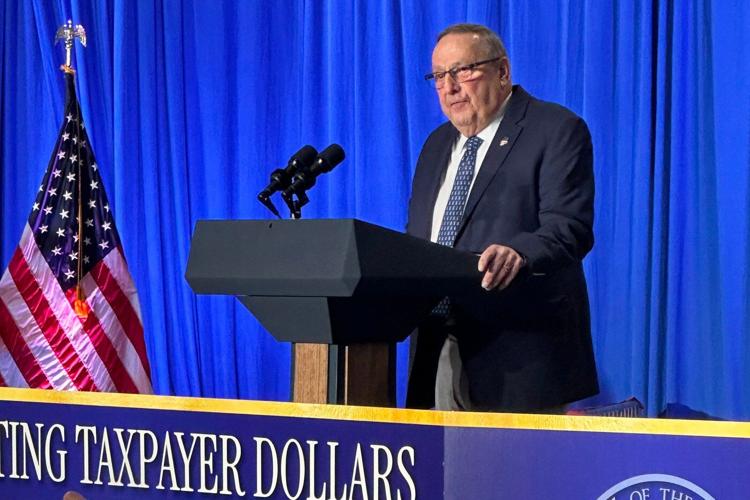 Vance promotes Trump administration's work to counter fraud while criticizing Democrats in Maine