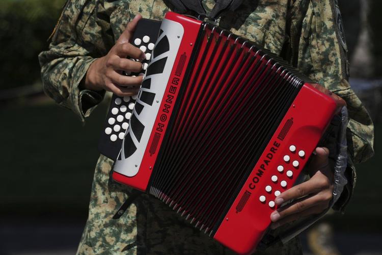 Meet the Mexican soldier trying to revamp a musical genre accused of glorifying cartels