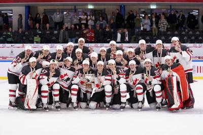 Canada opens women's world hockey golden three-peat bid against Swiss
