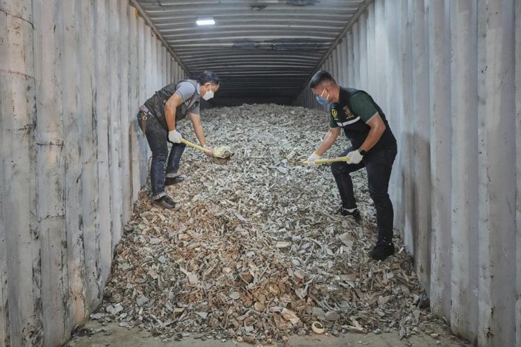Thai officials seize over 200 tons of illegally imported electronic waste from the U.S.