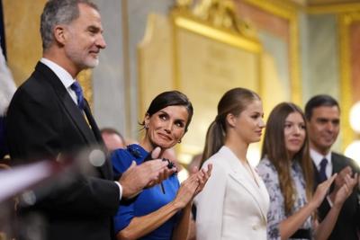 Spain's Crown Princess Leonor turns 18 and is feted as the future queen at a swearing-in ceremony