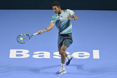 Canada's Auger-Aliassime beats Rune to advance to Swiss Indoors final