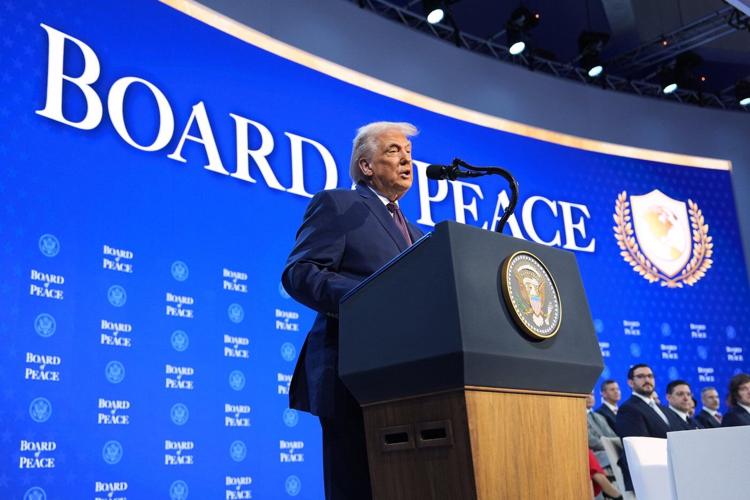 Trump is rolling out his Board of Peace at Davos at a time when US leadership is being questioned