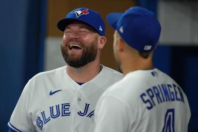 Jays manager's pre-game media availability interrupted by emergency alert test