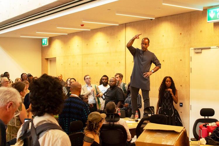 Protesters disrupt the soft opening of a new museum in Nigeria that was to house returned artifacts