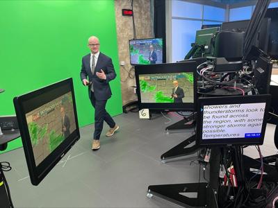American weather presenters say coverage of wildfires on the Prairies has intensified