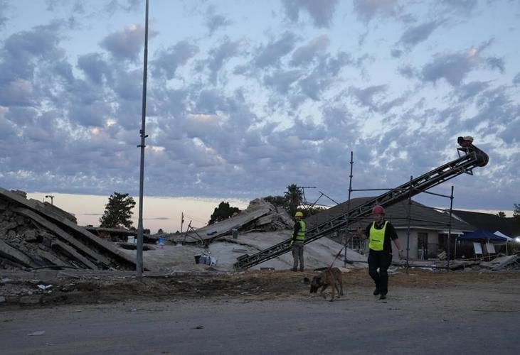 Dozens still missing after Monday's South Africa building collapse. 7 confirmed dead