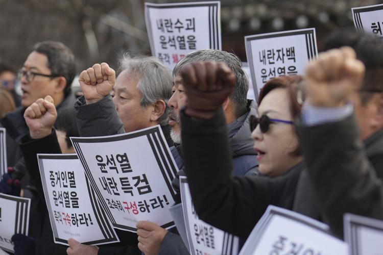 South Korea's acting leader to veto opposition-sponsored bills, deepening political strife