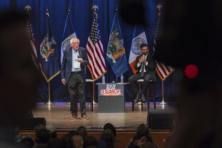 Sanders and Mamdani energize supporters at town hall as NYC mayor's race enters final stretch