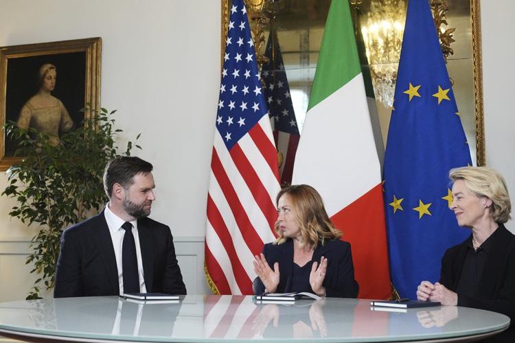 Italy's Meloni scores diplomatic win as 'bridge builder' by bringing US and EU to the same table