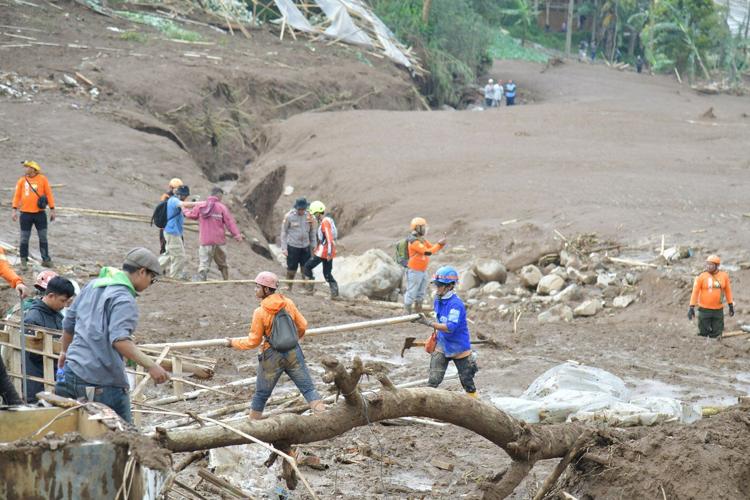 Rescuers recover more bodies from landslide in Indonesia, with 72 still missing