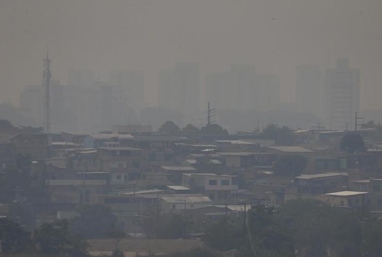 People in Brazil’s Amazon are choking on smoke and feeling the heat from rainforest wildfires