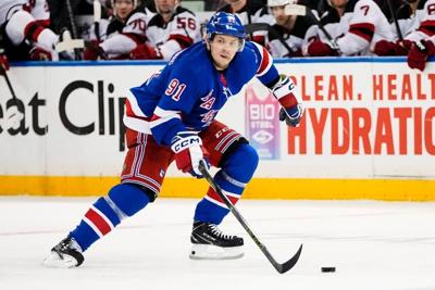 Siegenthaler, Schmid lead Devils past Rangers, series tied