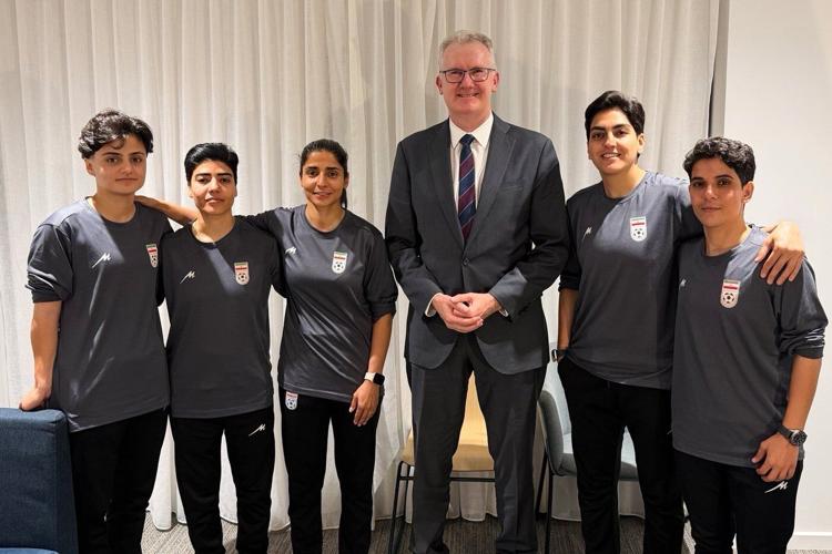 Political tug of war over Iranian women's soccer team prompts criticism in Australia