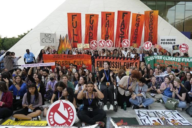 Sharp disagreements over future of planet-warming fossil fuels at UN climate talks in Dubai