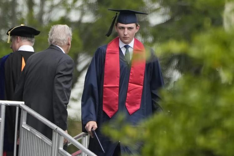 Trump heads to Minnesota to campaign after attending his son Barron's Florida high school graduation