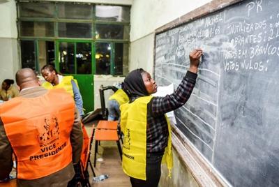 Mozambique awaits election results as the ruling party looks to extend its reign past 50 years