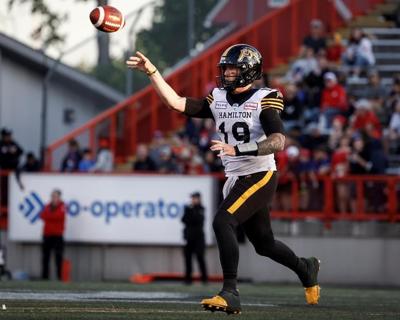 Veteran quarterback Bo Levi Mitchell off to solid start this season with Ticats