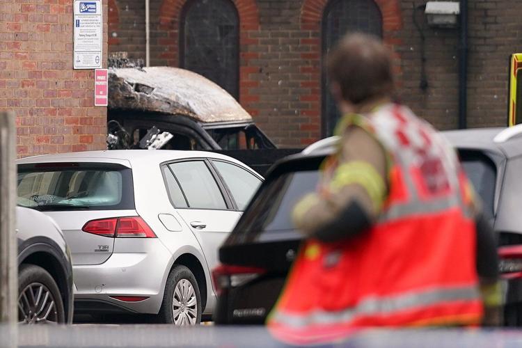 Vehicles belonging to Jewish ambulance service set on fire in London in apparent antisemitic attack