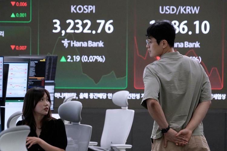 Asian shares are mostly higher after China-US talks end without a trade deal