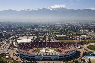 Dark past of the ɫֱ Stadium in Chile reemerges with opening ceremony at the Pan American Games