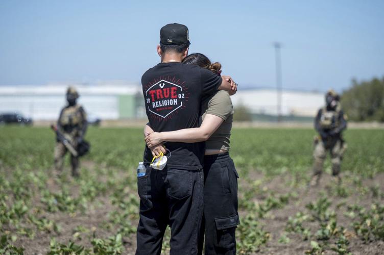Authorities say 200 immigrants arrested in raids on 2 Southern California farms
