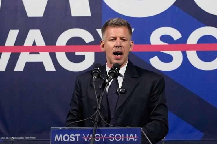 Hungarian election rivals Orbán and Magyar make final push for votes on eve of poll