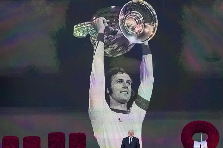 Political leaders and soccer greats at Euro 2024 curtainraiser between Germany and Scotland