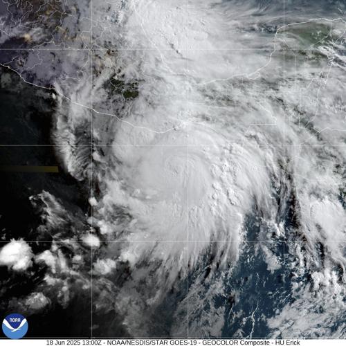 Erick upgraded to an 'extremely dangerous' Category 4 hurricane, US forecasters say