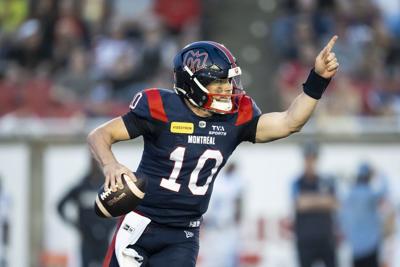 Davis Alexander returns, Chad Kelly remains out as Alouettes host Argos