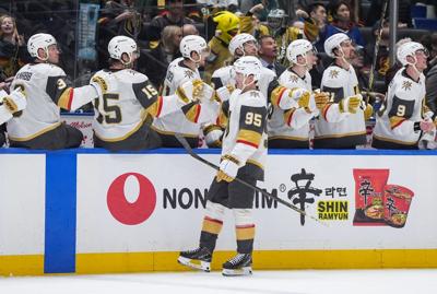 Olofsson finding offensive touch as Vegas Golden Knights prep for playoffs