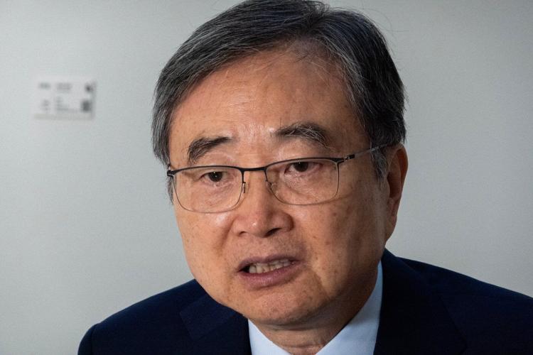 South Korea's top diplomat says his nation has asked Trump to be a 'peacemaker' with North Korea