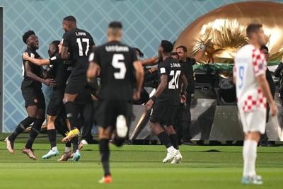 Alphonso Davies scores for Canada to end scoring drought at men's World Cup