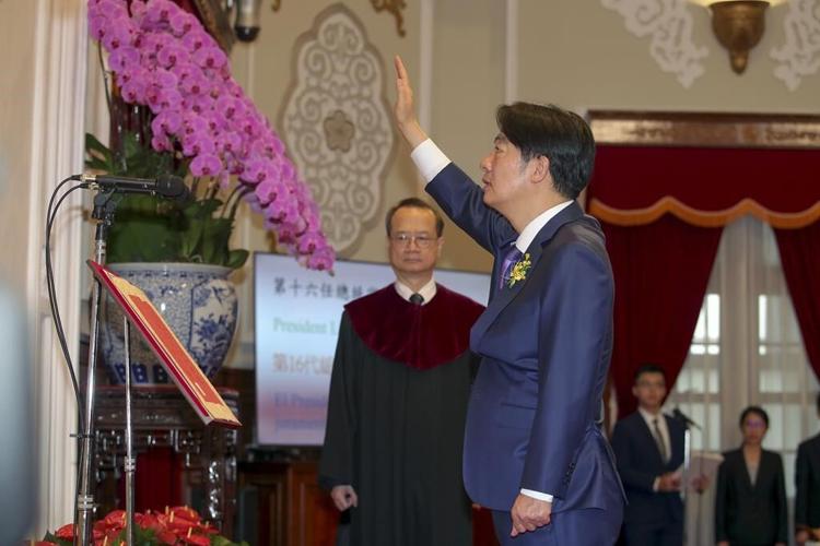 Taiwan's new President Lai in his inauguration speech urges China to stop its military intimidation