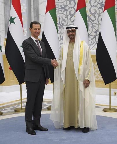 Syria's Assad in UAE to mark ongoing thaw in relations