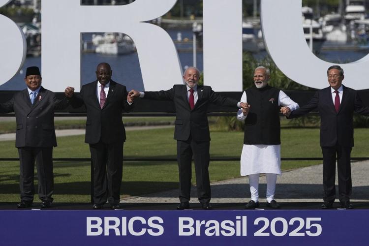BRICS group condemns increase of tariffs in summit overshadowed by Middle East tensions