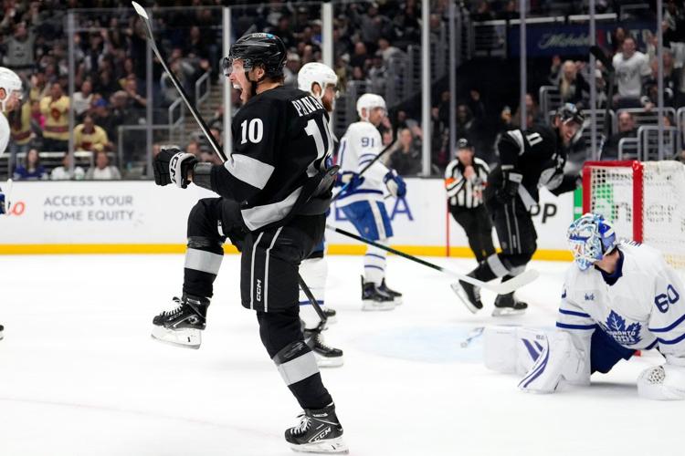 Byfield scores in OT to boost Kings' playoff hopes with 7-6 win over Leafs