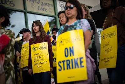B.C.'s public service workers escalate strike to correctional facilities