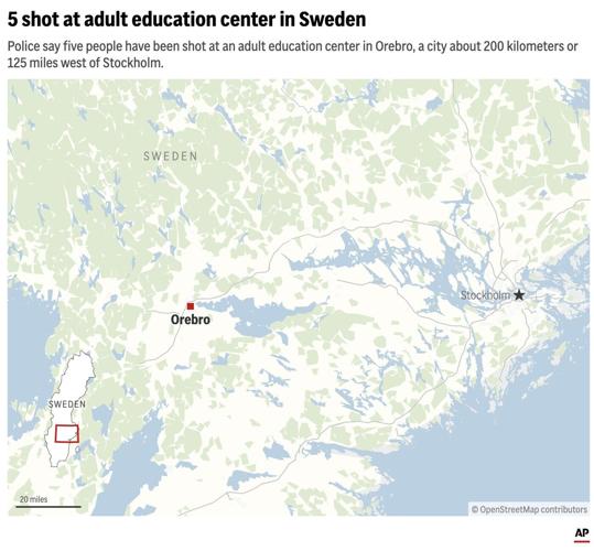 Sweden's worst mass shooting leaves at least 11 dead, 5 seriously wounded at adult education center