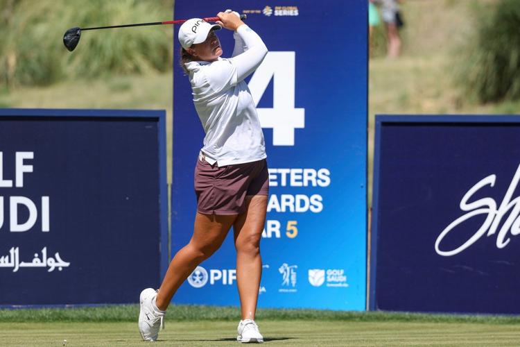 Lauren Coughlin wins Aramco Championship by five shots at Shadow Creek