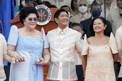 Former Philippine first lady Imelda Marcos is in hospital with pneumonia